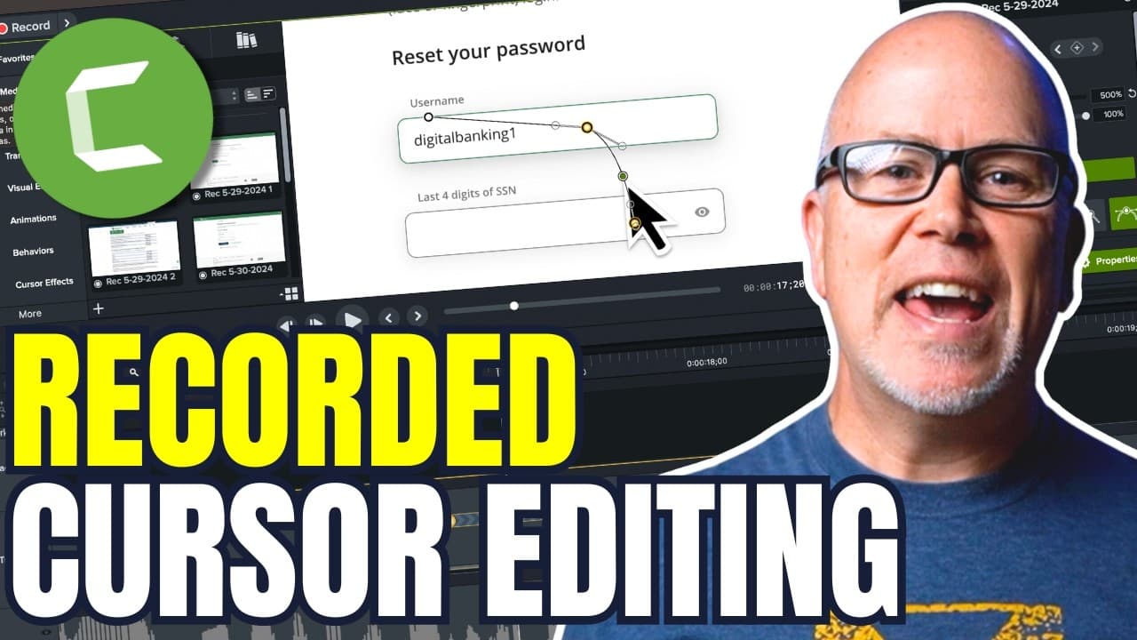 Smooth Cursors in Camtasia - My Editing Workflow in 2024