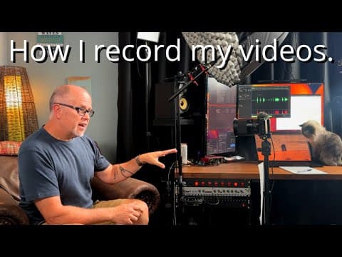 Behind The Scenes - SET, Equipment, Desk & Office Tour